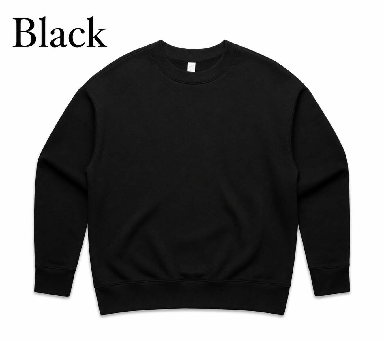 WOMENS RELAXED CREW- AS COLOURS