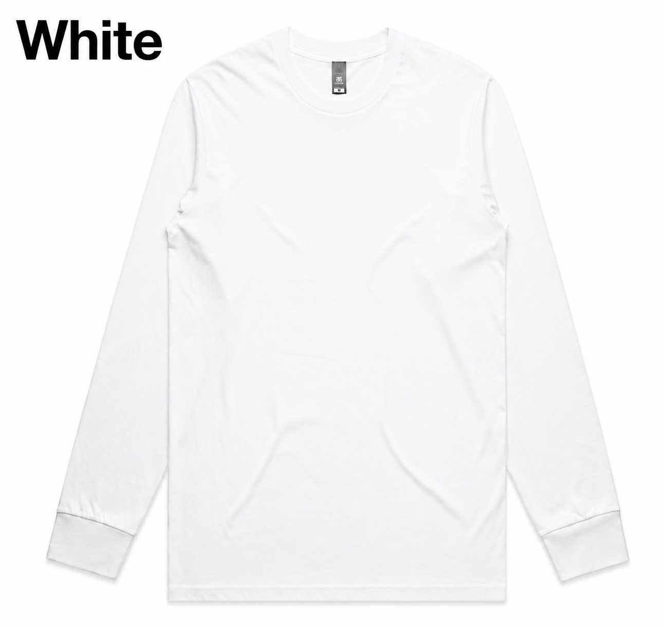 MENS CLASSIC CUFFED L/S TEE- AS COLOURS