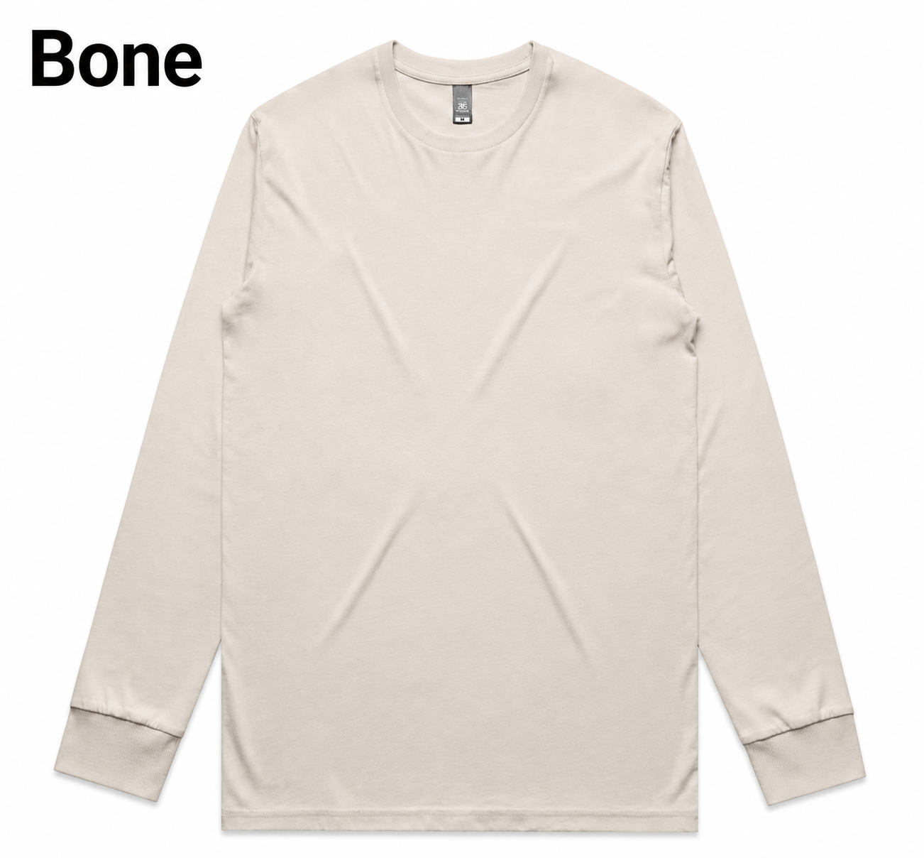 MENS CLASSIC CUFFED L/S TEE- AS COLOURS