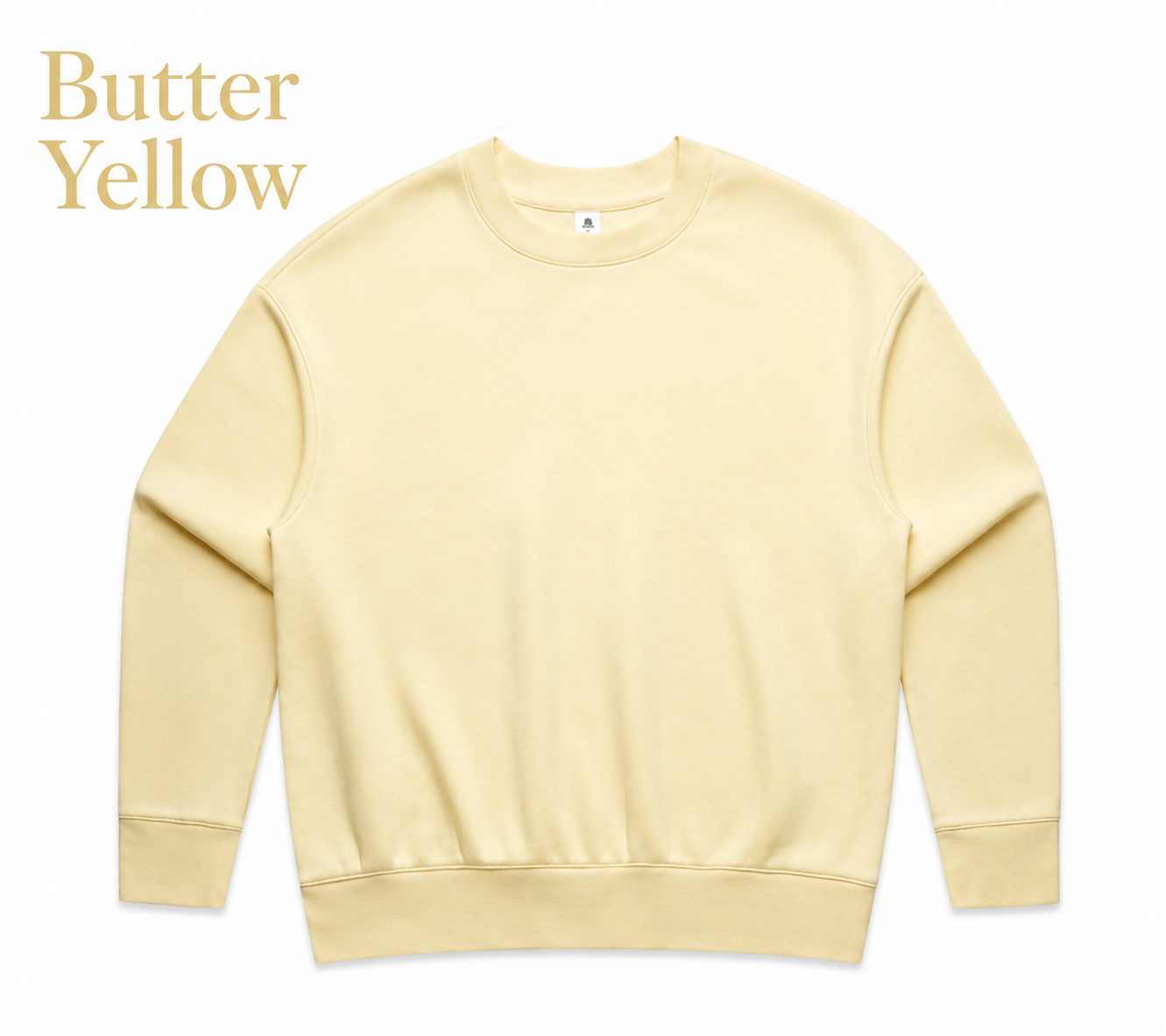 WOMENS RELAXED CREW- AS COLOURS