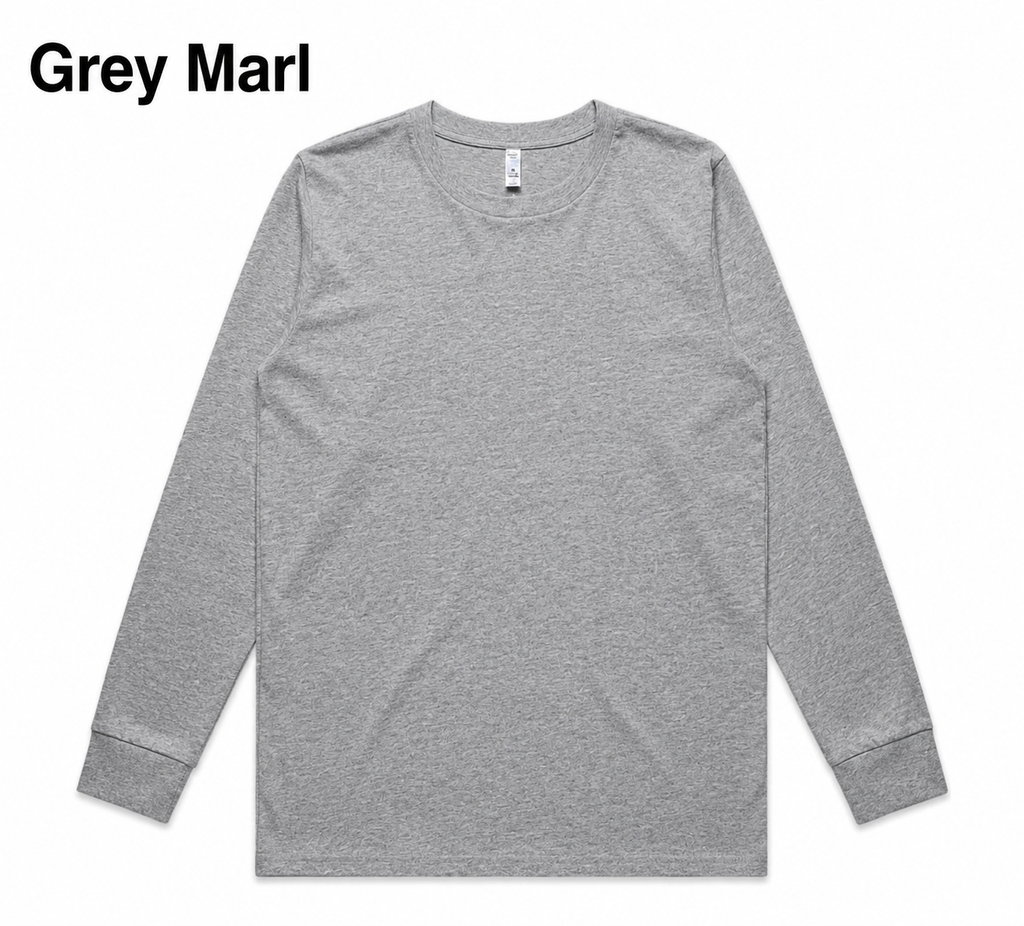 WOMENS L/S TEE- AS COLOURS