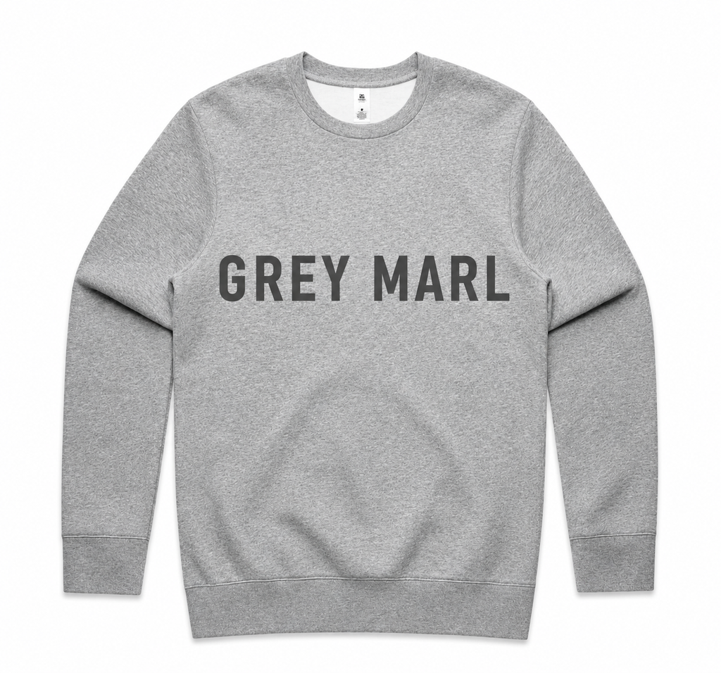 MENS STENCIL CREW- AS COLOURS
