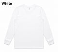 WOMENS L/S TEE- AS COLOURS