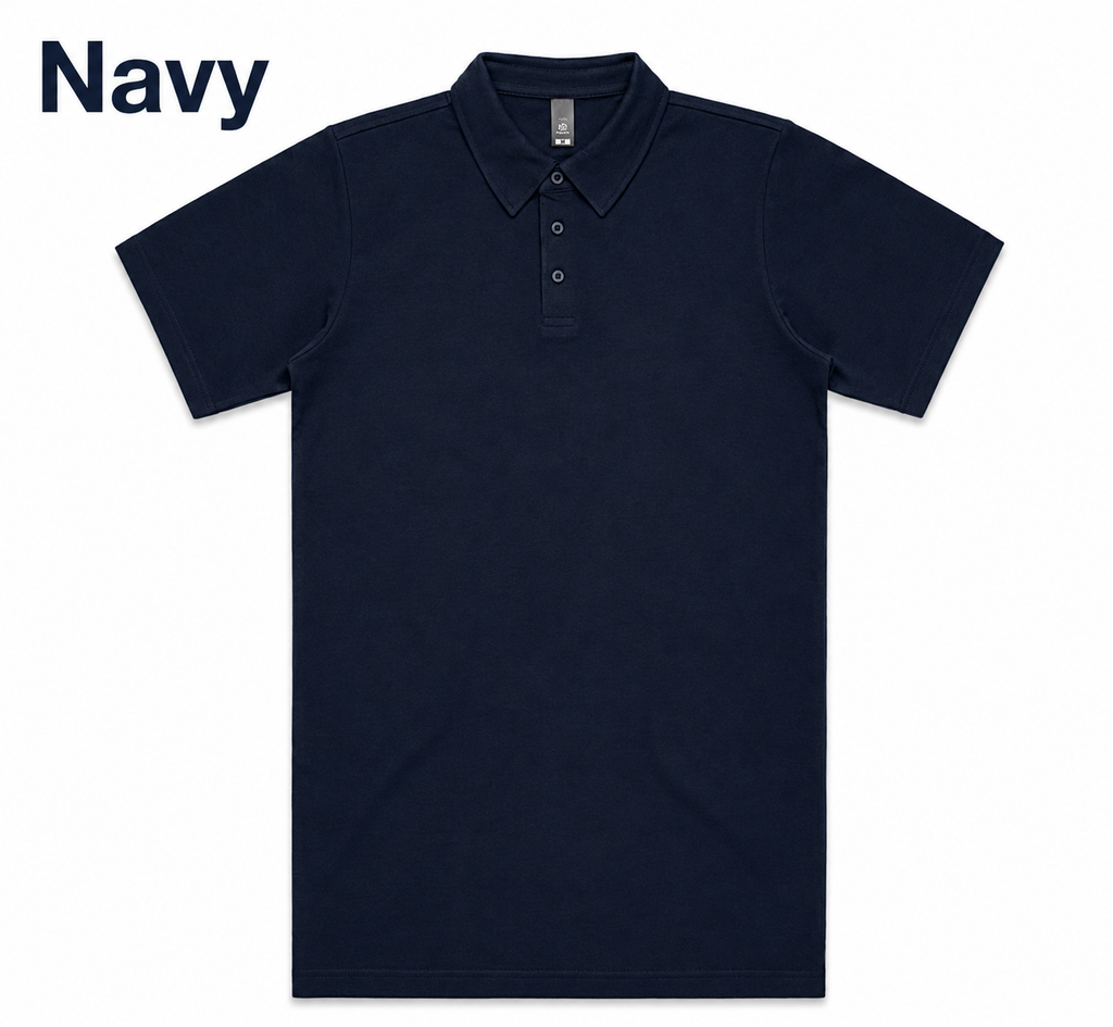 MENS COLLAR POLO- AS COLOURS