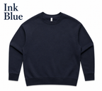WOMENS RELAXED CREW- AS COLOURS