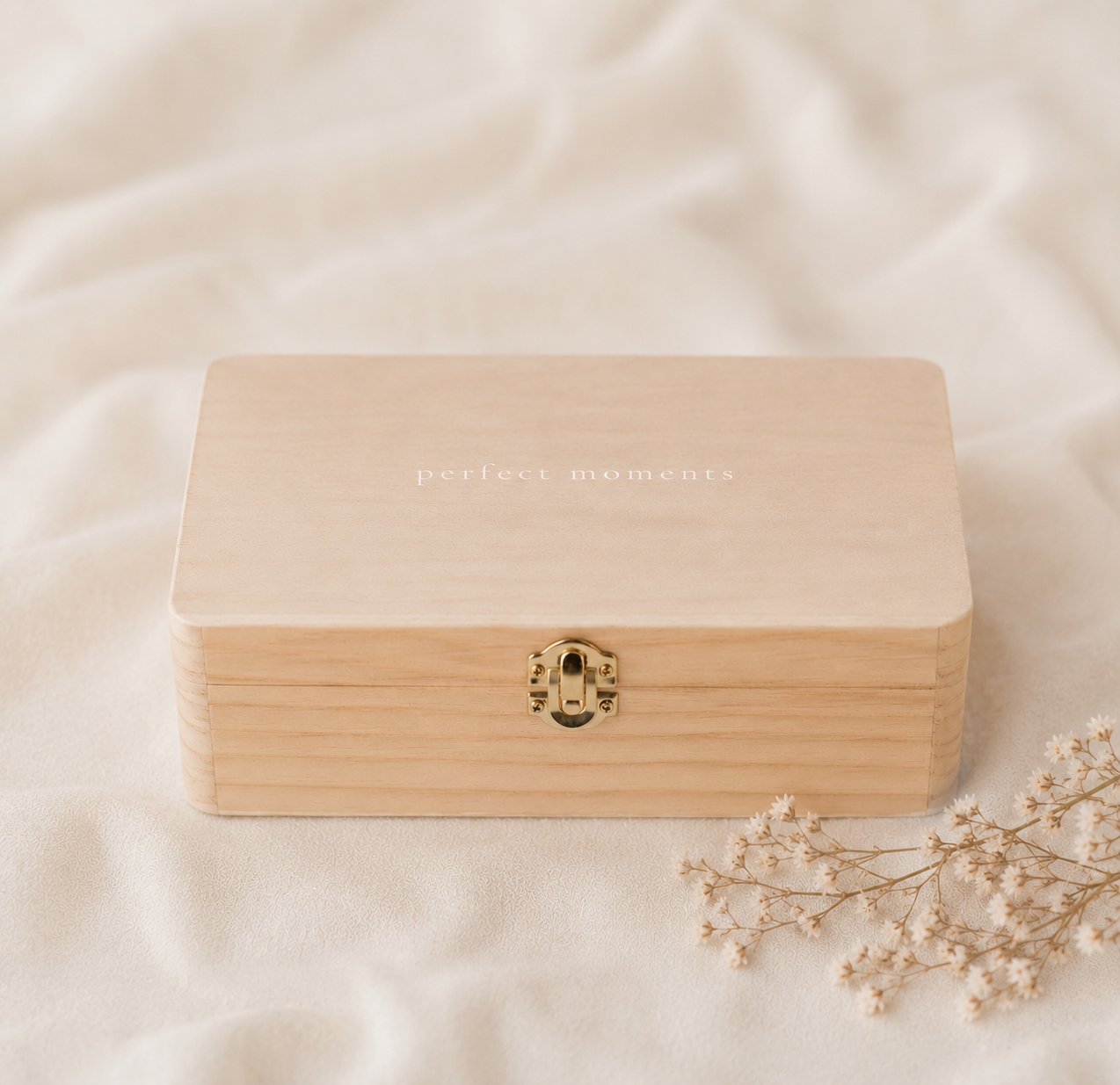 PERSONALISED WOODEN BOX