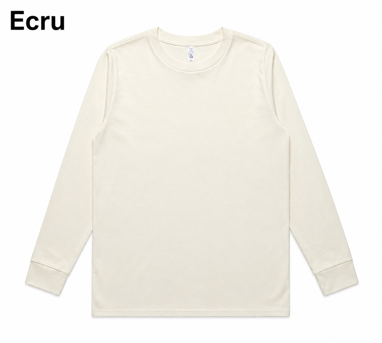 WOMENS L/S TEE- AS COLOURS
