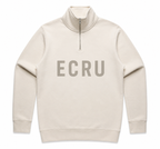 MENS STENCIL HALF ZIP- AS COLOURS