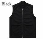MEN'S HEAVY CANVAS VEST- AS COLOURS
