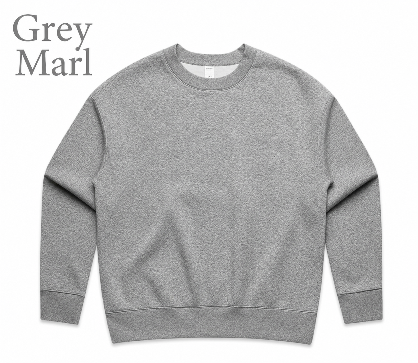 WOMENS RELAXED CREW- AS COLOURS