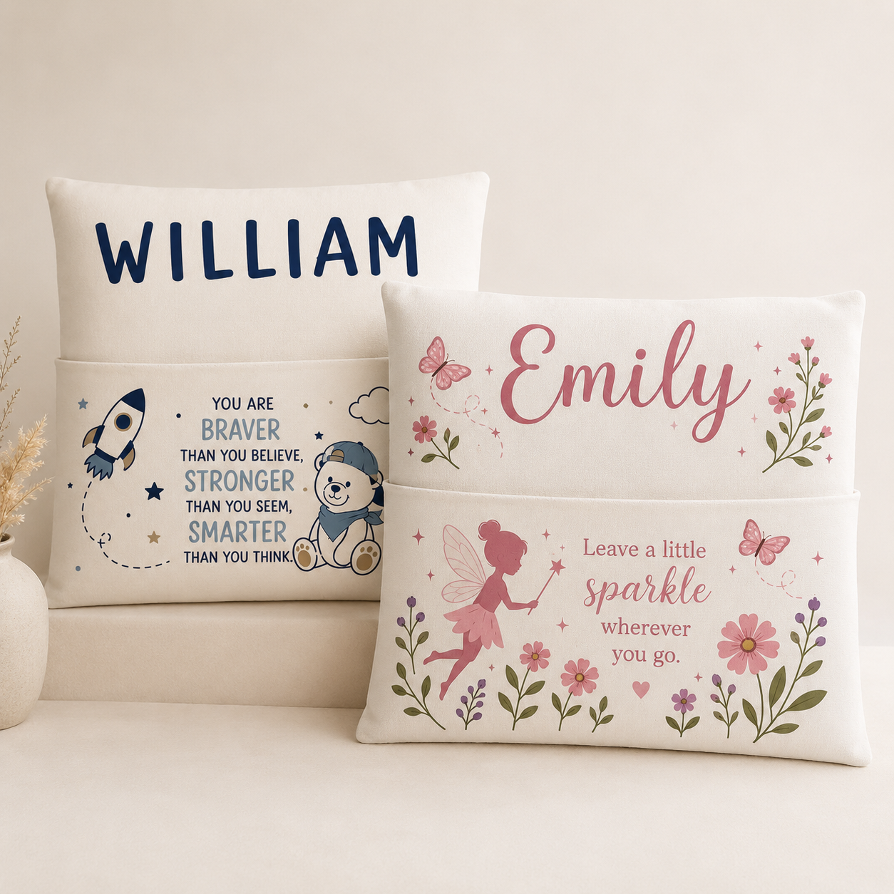 PERSONALISED BOOK PILLOW